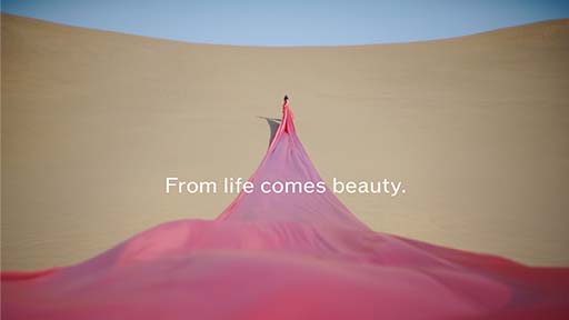 CM: Shiseido “From Life Comes Beauty“